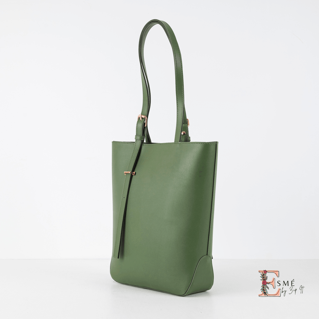 Boat Tote-Green - Esme by Zipit