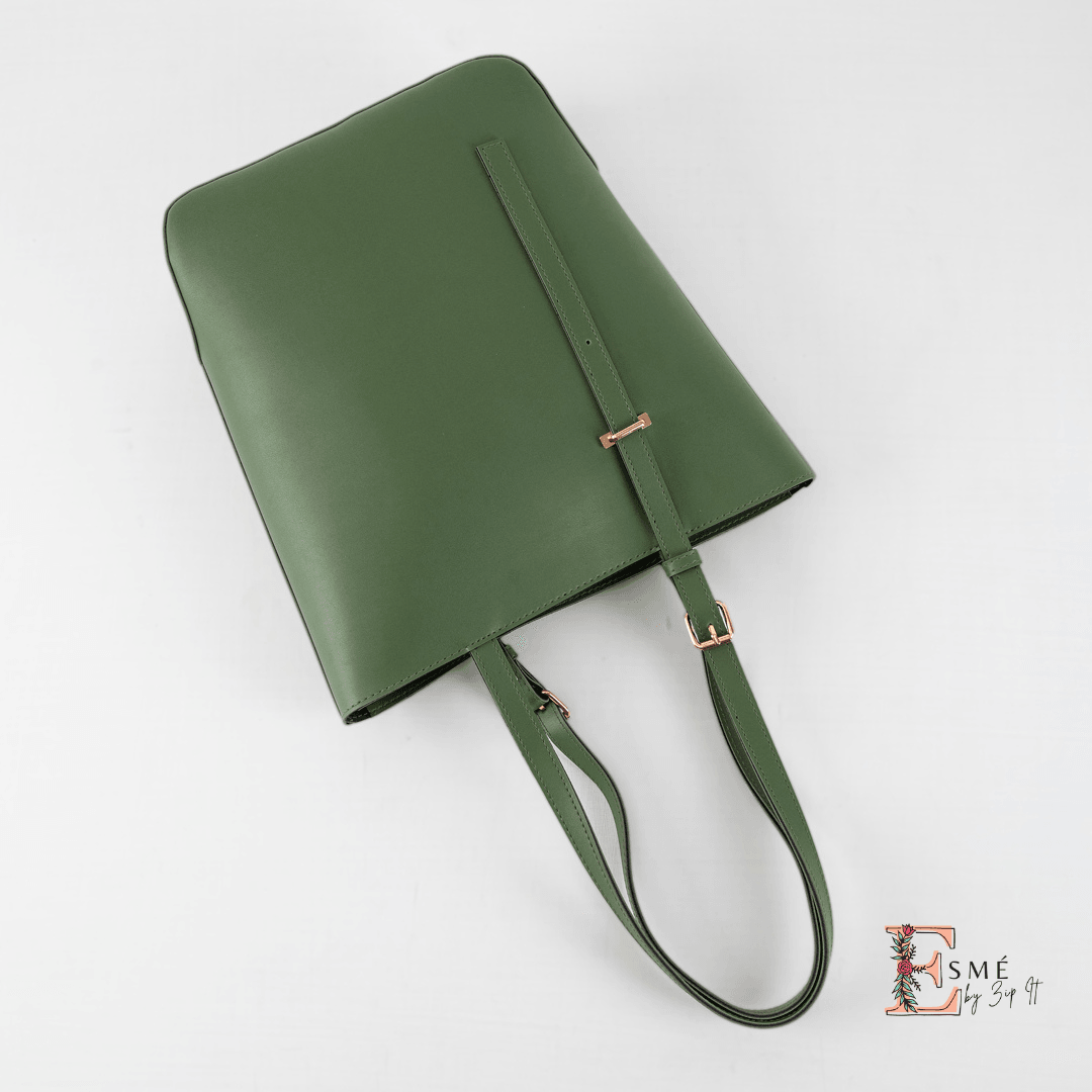 Boat Tote-Green - Esme by Zipit