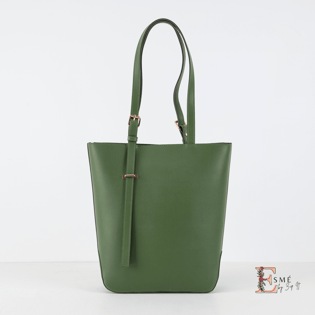 Boat Tote-Green - Esme by Zipit