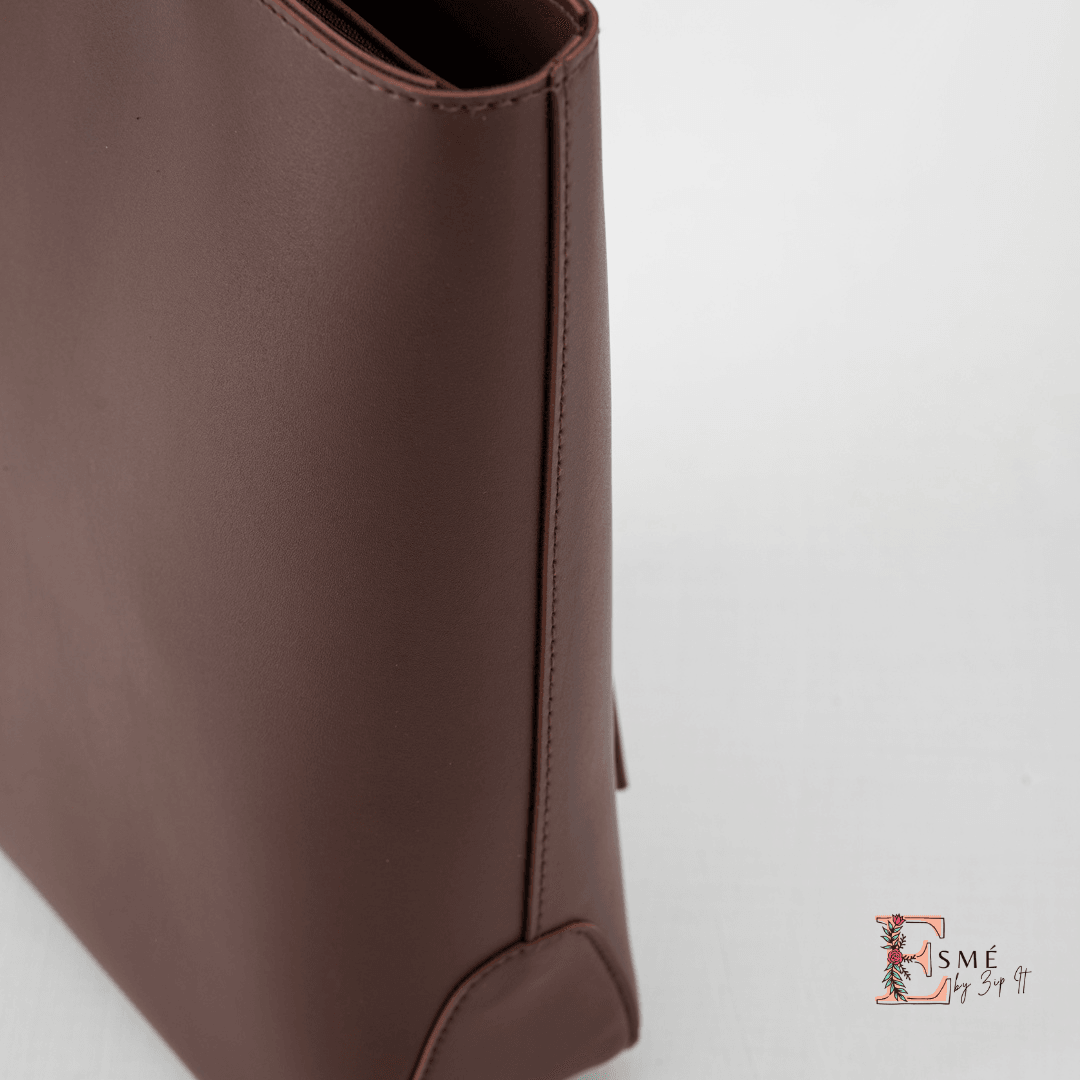 Boat Tote-Brown - Esme by Zipit