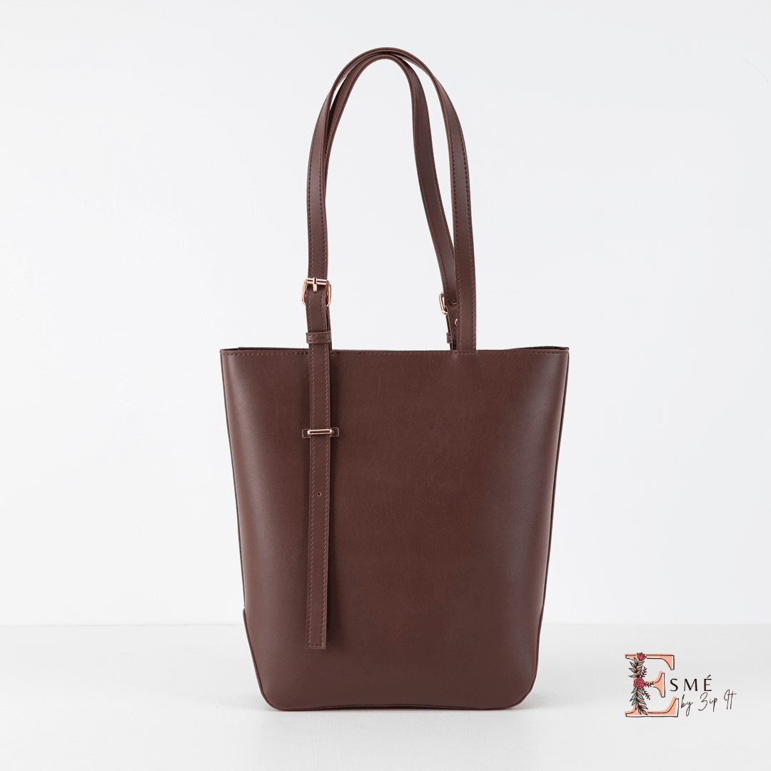 Boat Tote-Brown - Esme by Zipit