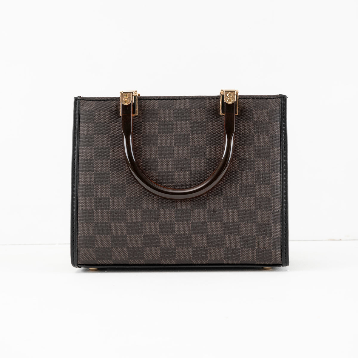 Checkmate Bag - Dark Brown