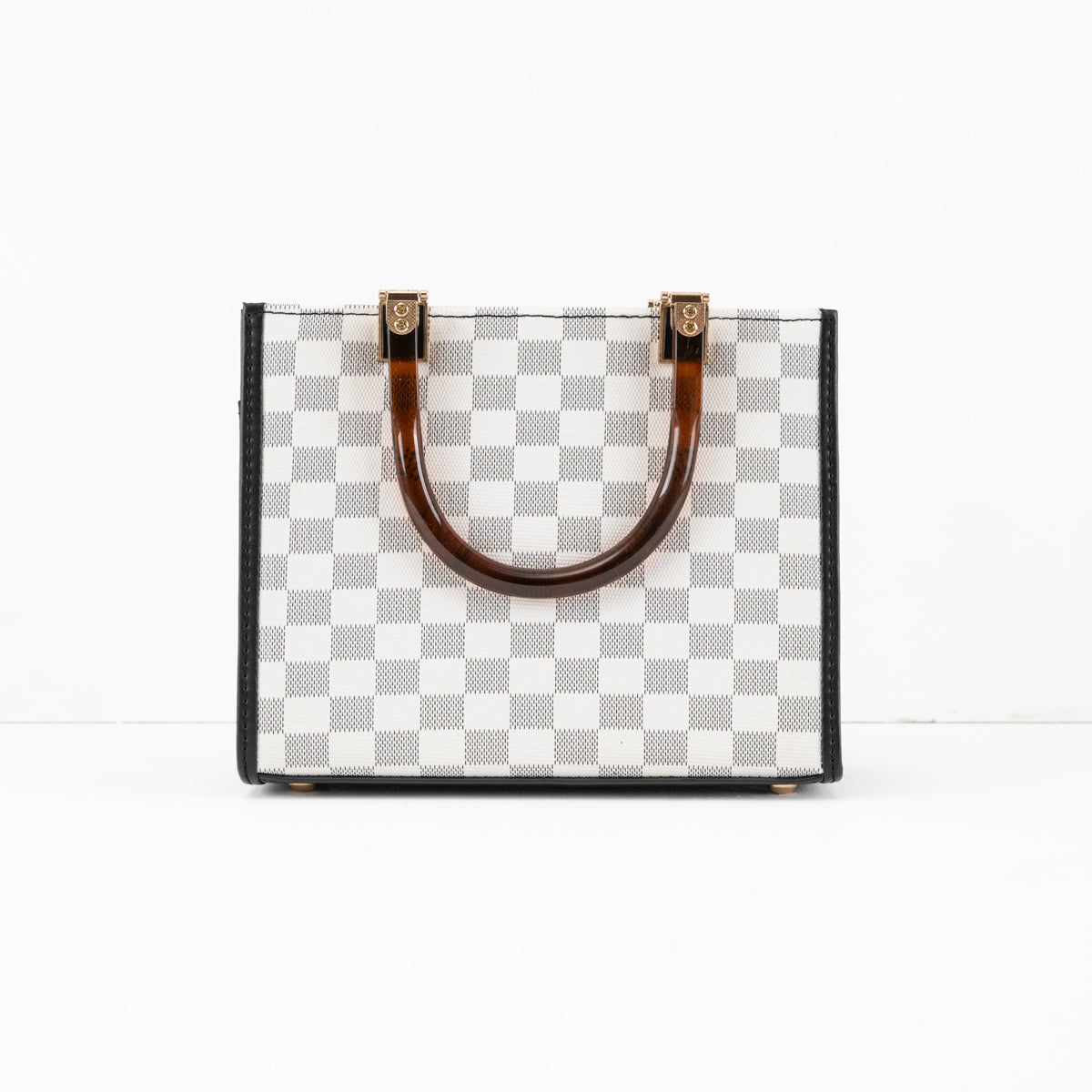 Checkmate Bag - White