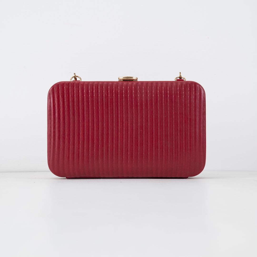 Lilly clutch- Maroon - Esme by Zipit