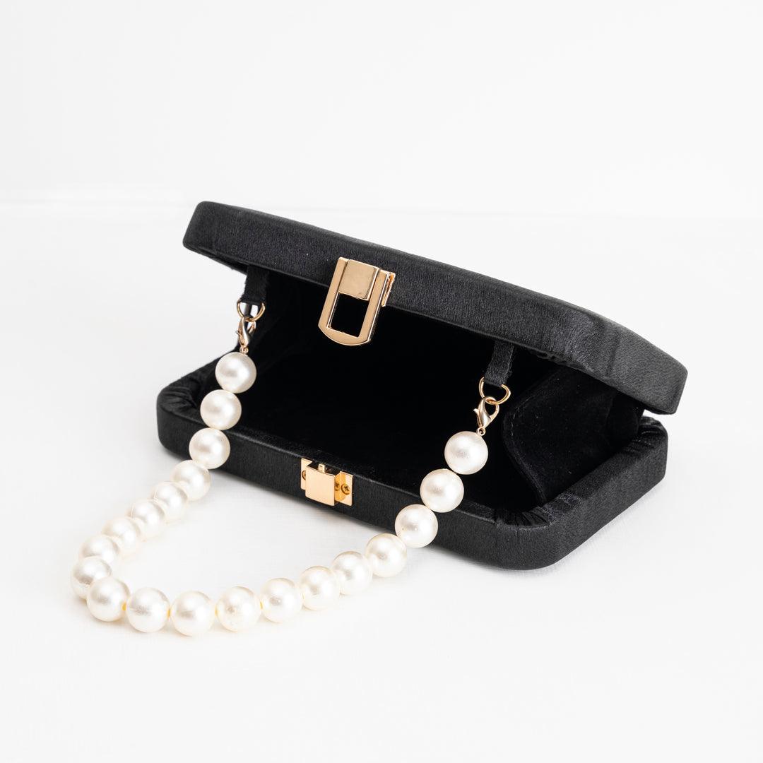 Coffer Clutch - Black - Esme by Zipit