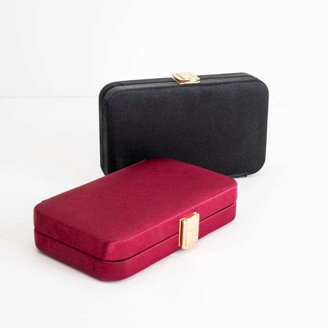 Coffer Clutch - Red - Esme by Zipit