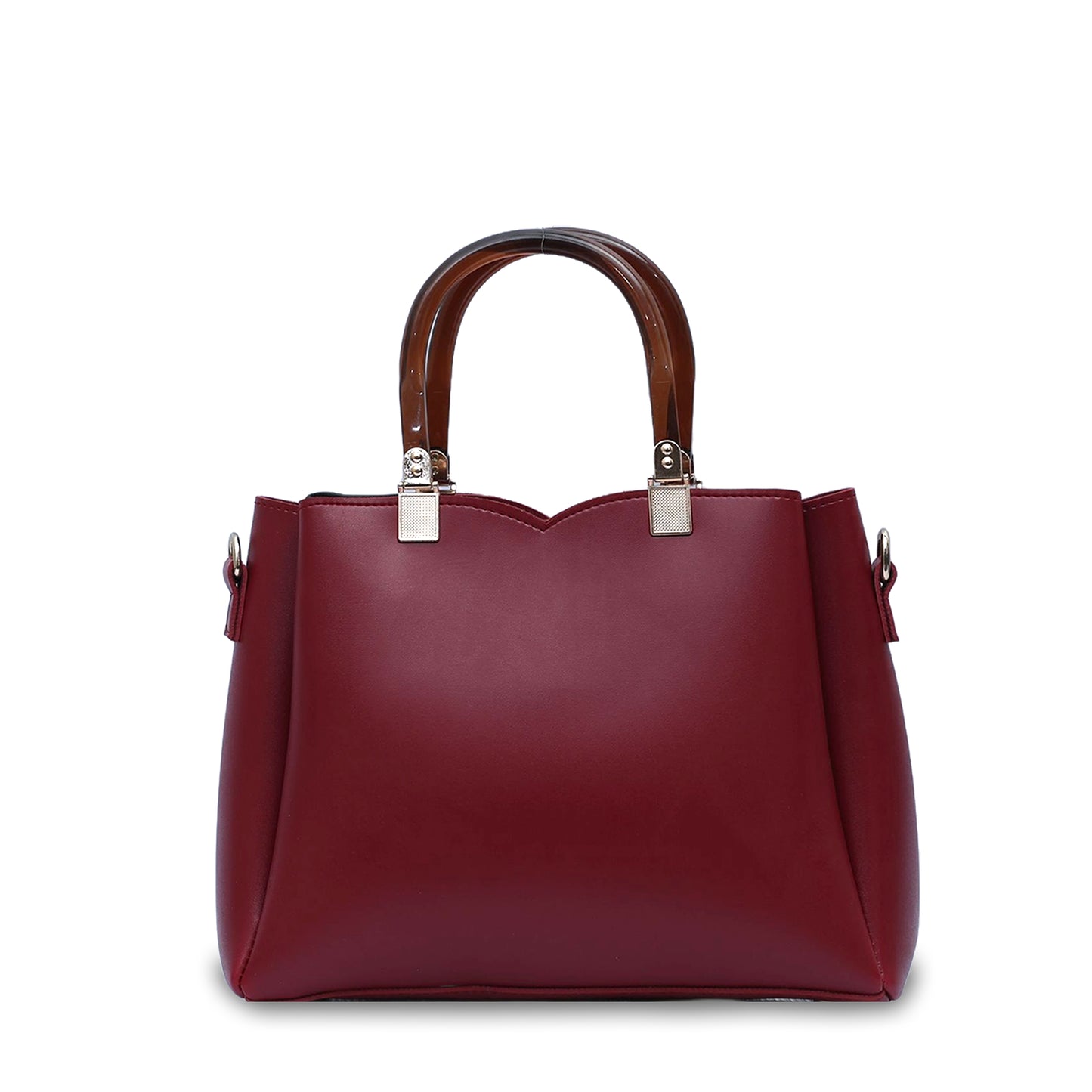 Splitchick Maroon Handbag