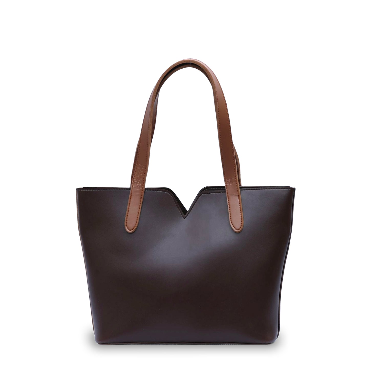 Double Tone Choco Tote Bag