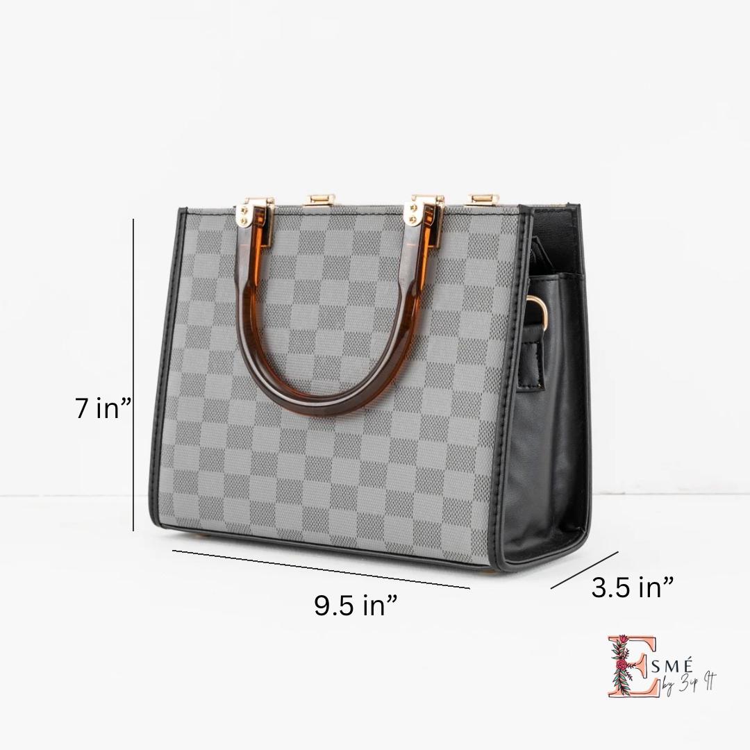 Checkmate Bag - Grey