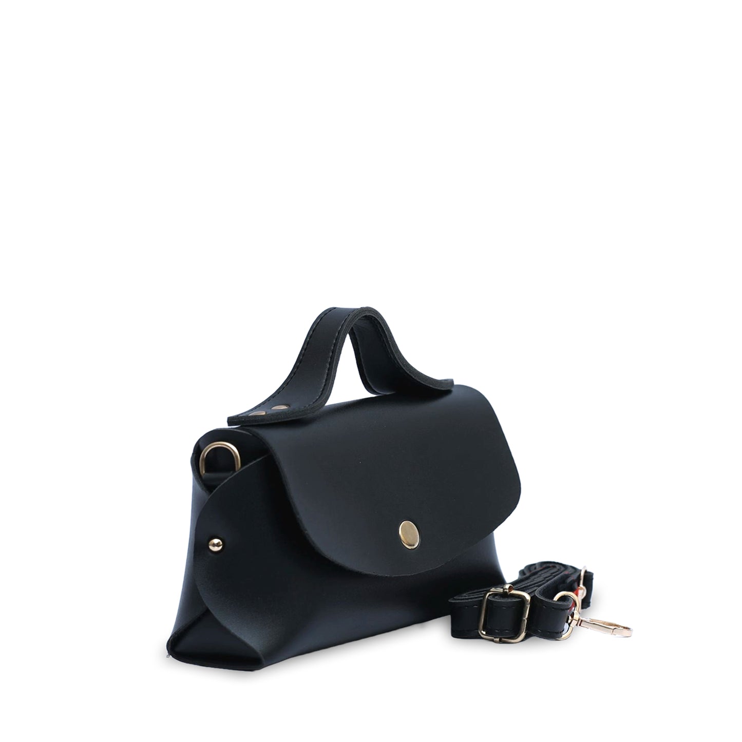 Casandra Black Crossbody Bag