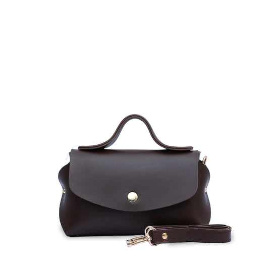 Cassandra Choco Brown Crossbody