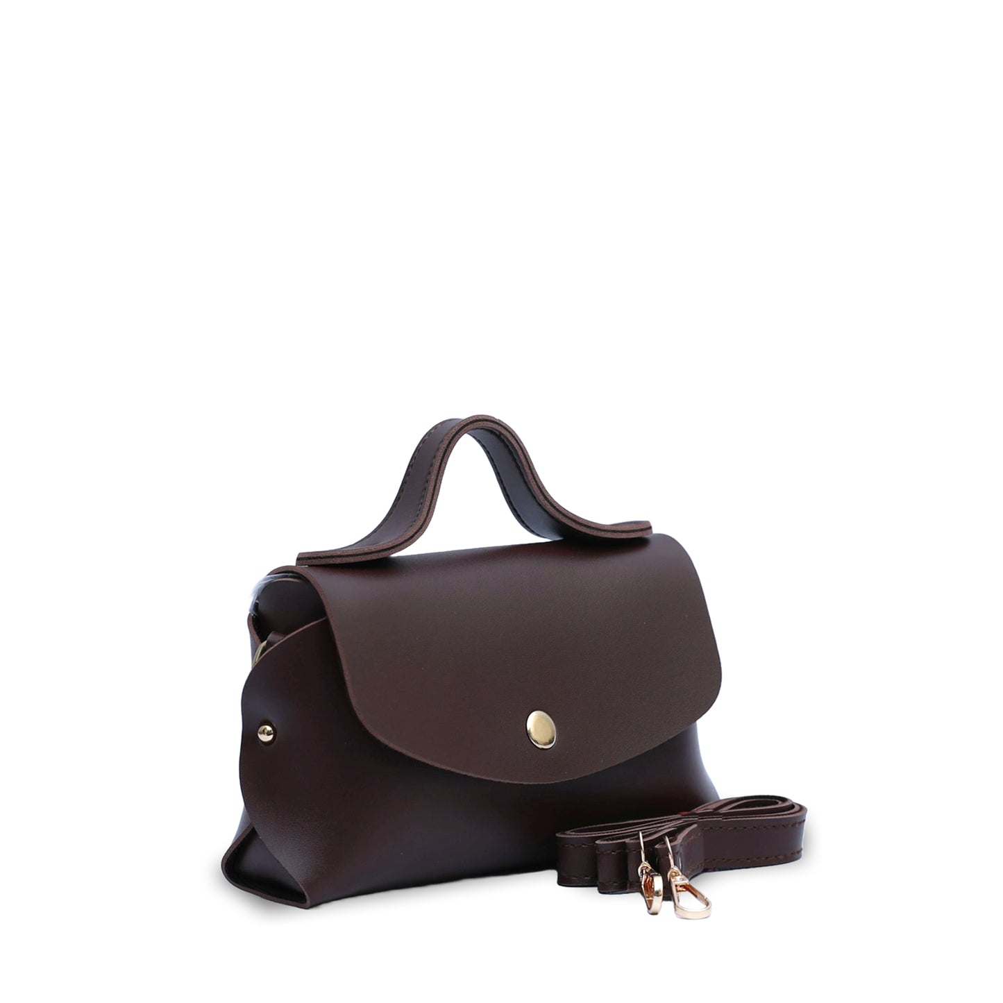 Cassandra Choco Brown Crossbody