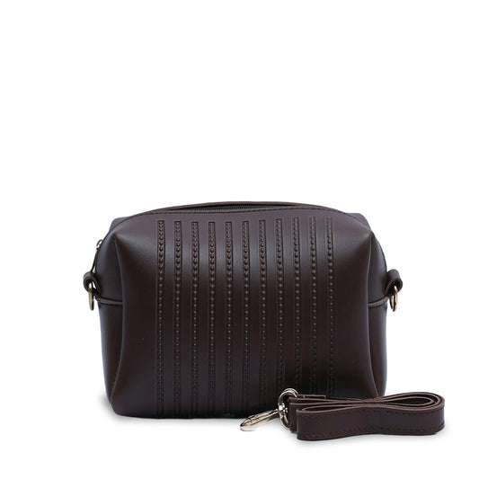 Terry Choco Brown Crossbody