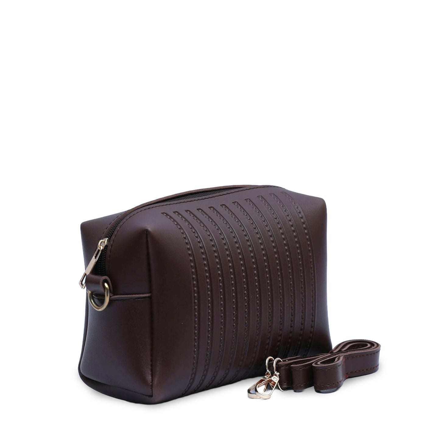 Terry Choco Brown Crossbody