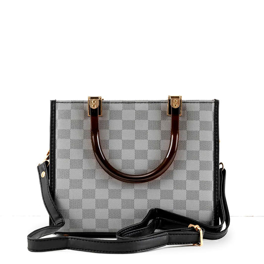 Checkmate Bag - Grey