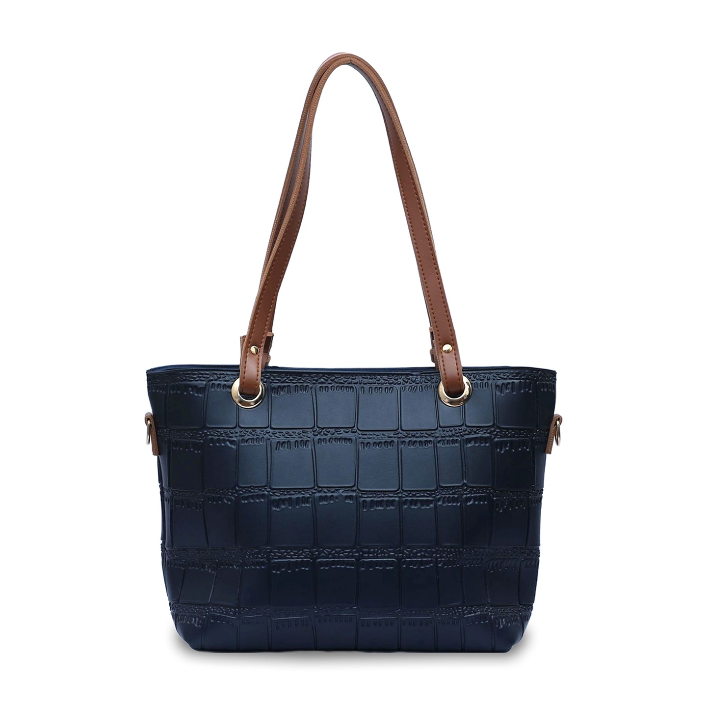 Crocodile Blue Tote Bag