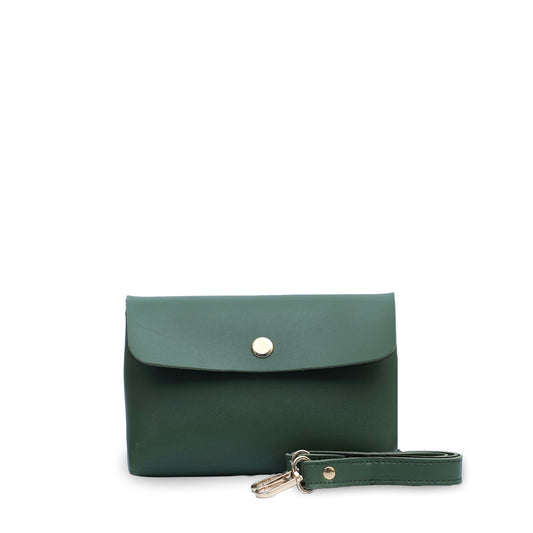 Flip Cross Green Crossbody