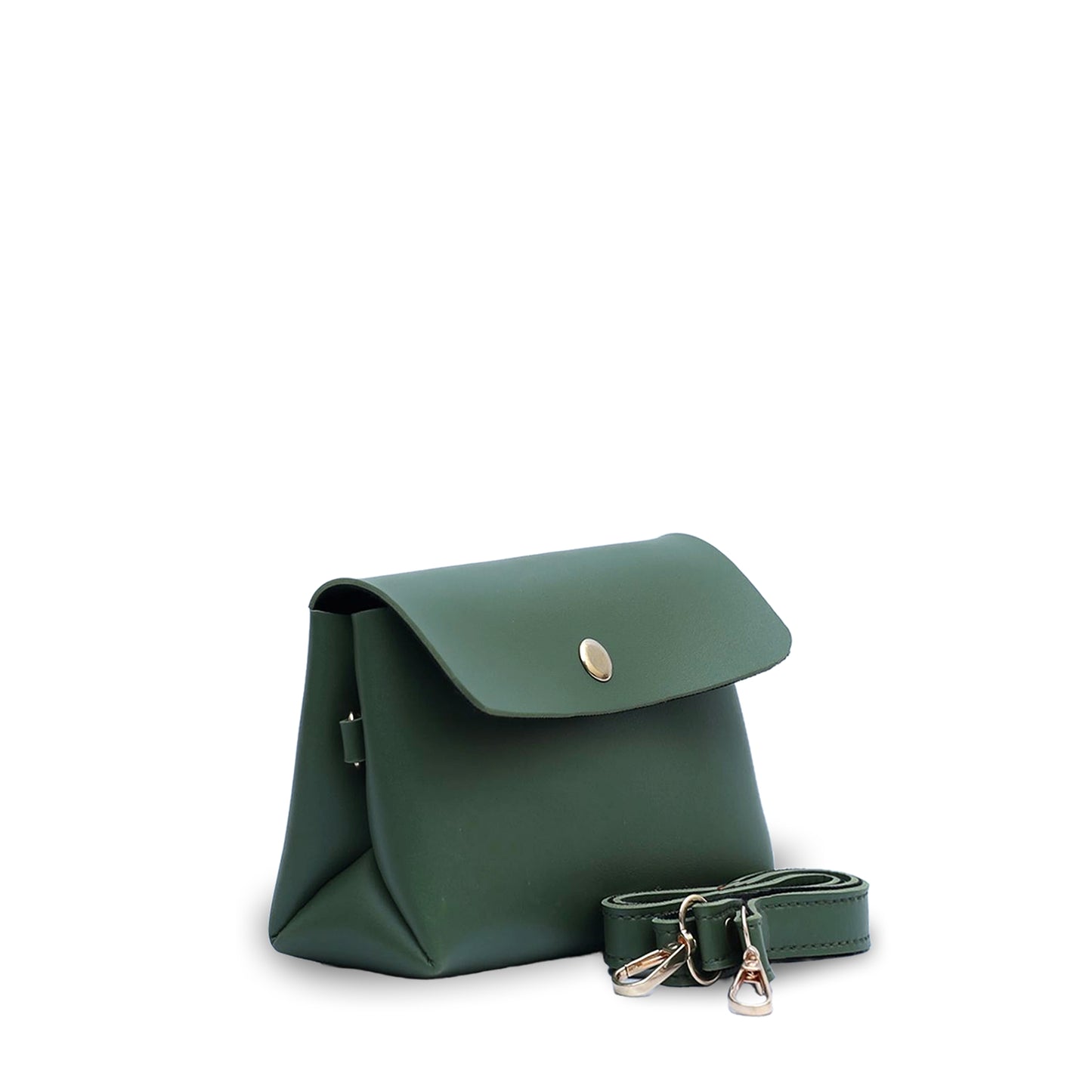 Flip Cross Green Crossbody