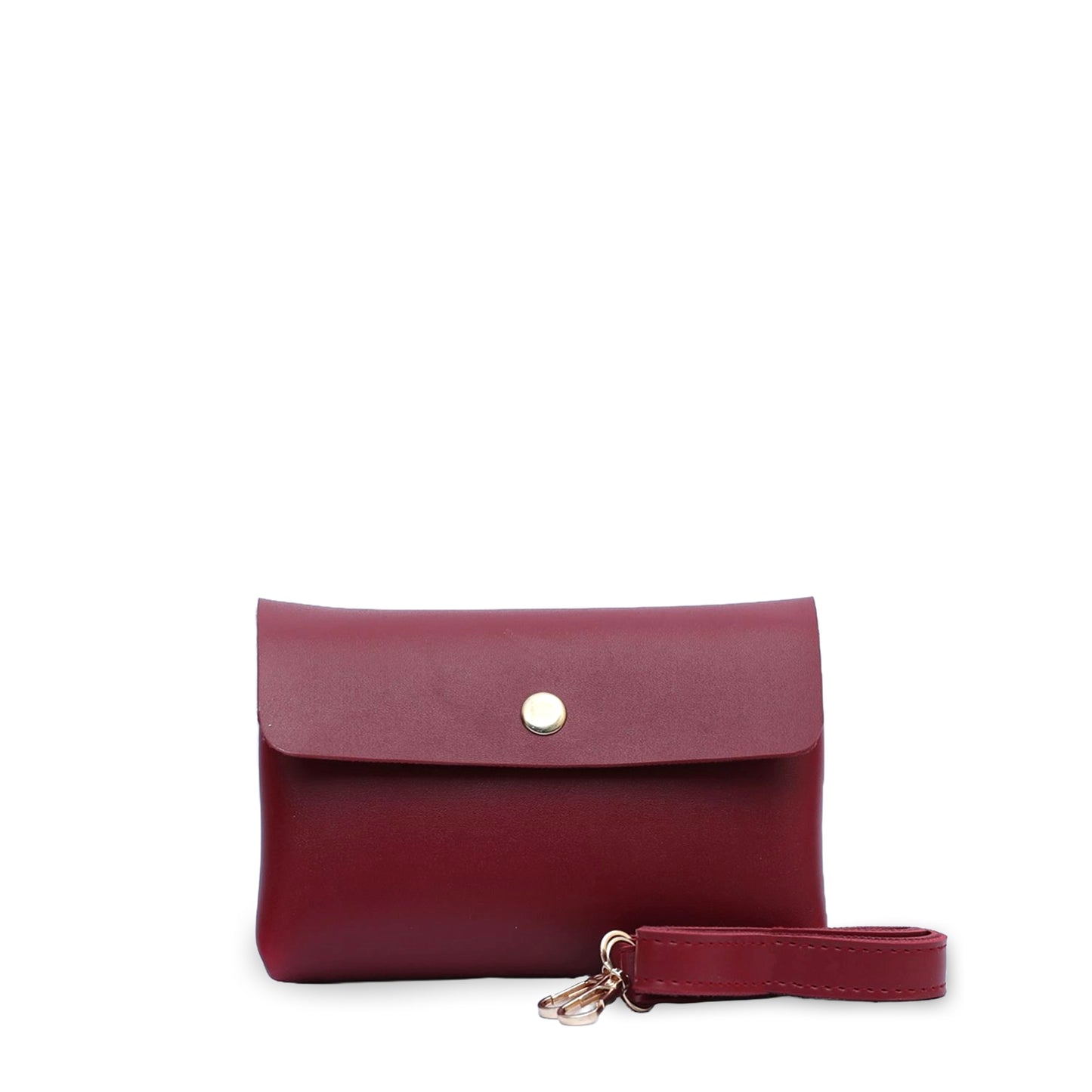 Flip Cross Maroon Crossbody