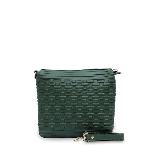 Crosscheck Green Crossbody Bag