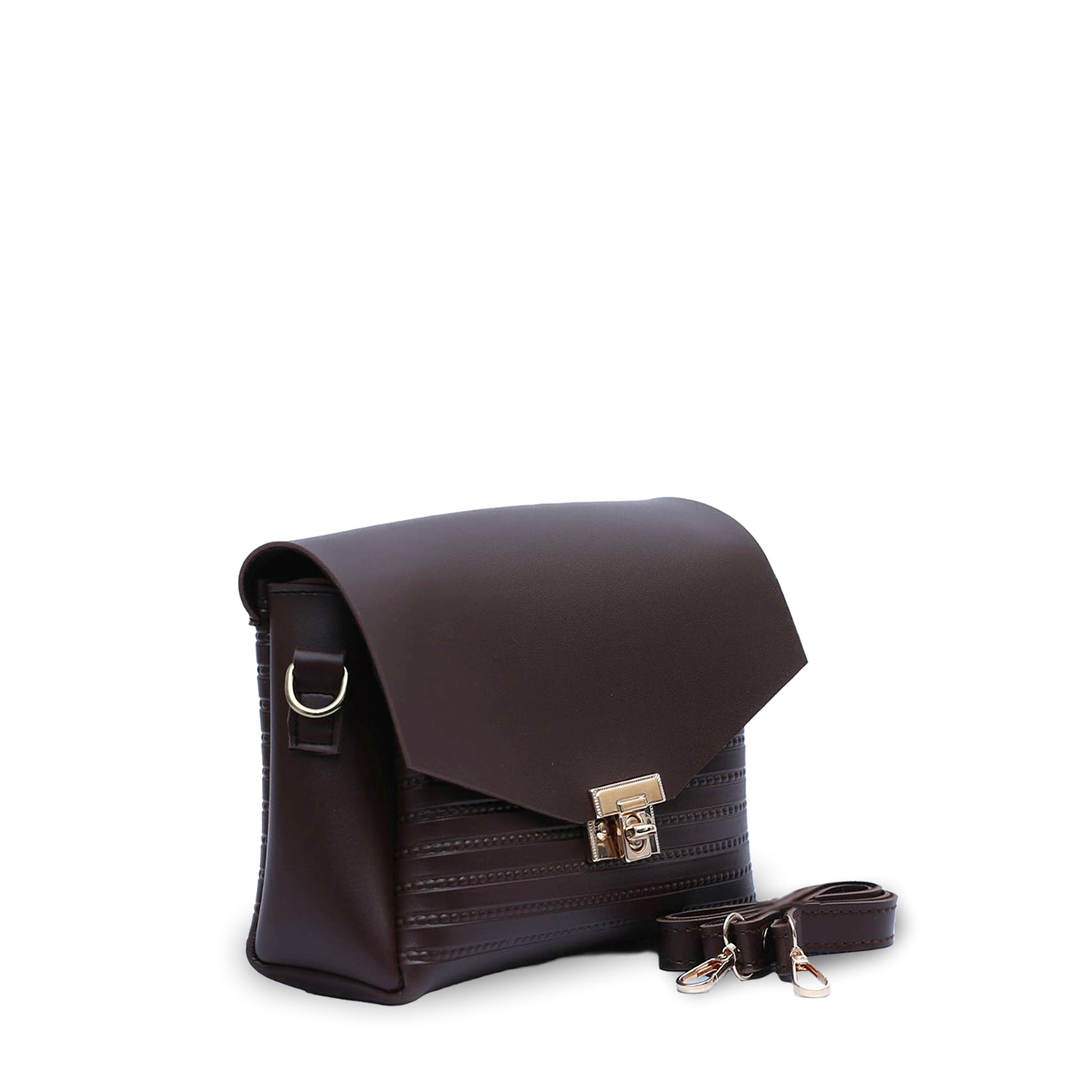 Mini Slouchy Choco Brown Crossbody