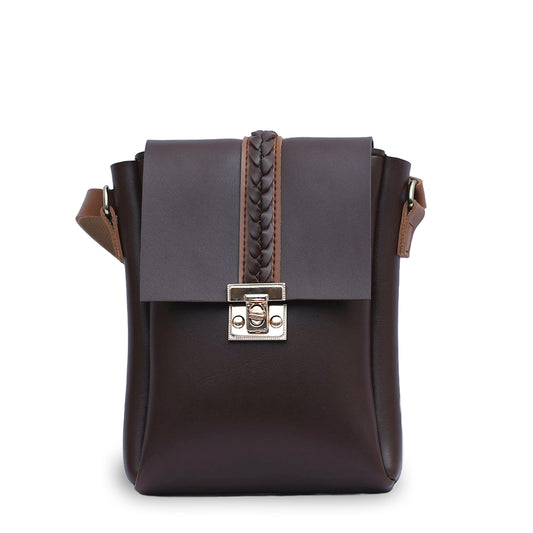 Metro Cross Choco Brown Crossbody