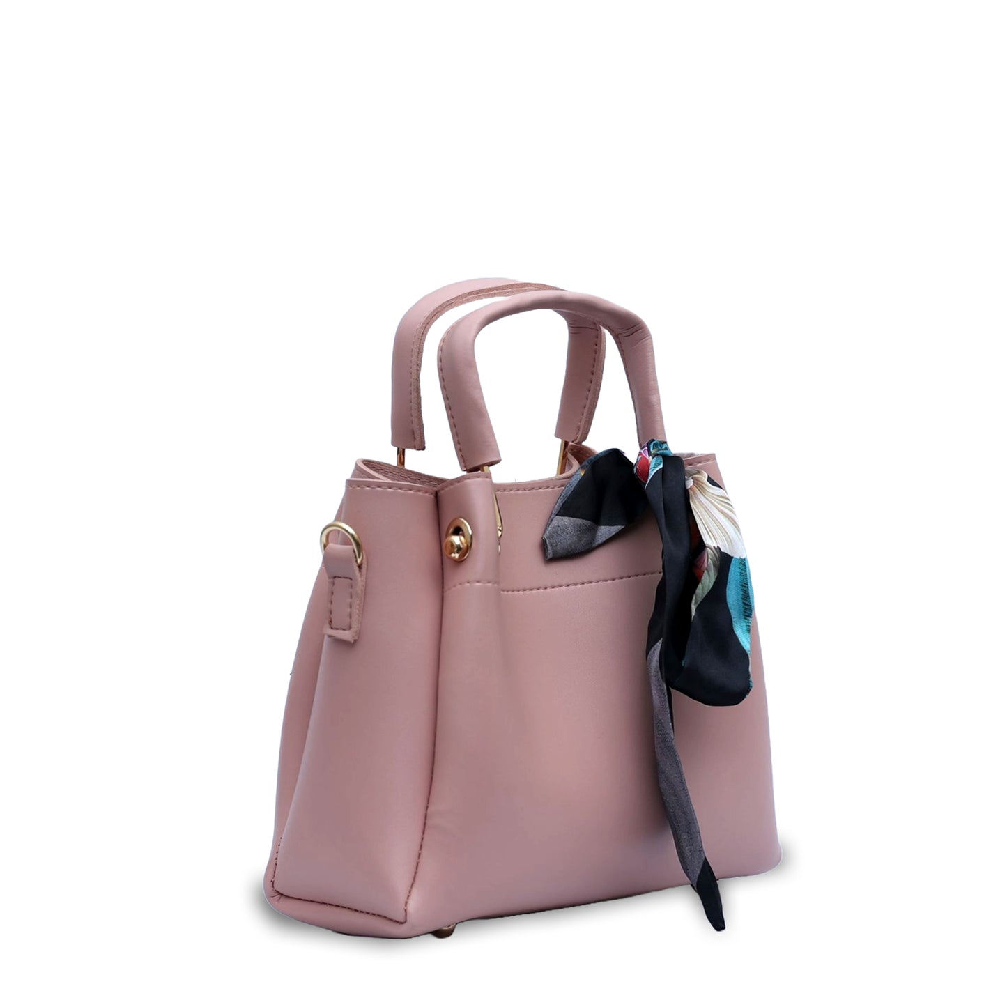 Silk Knote Pink Handbag